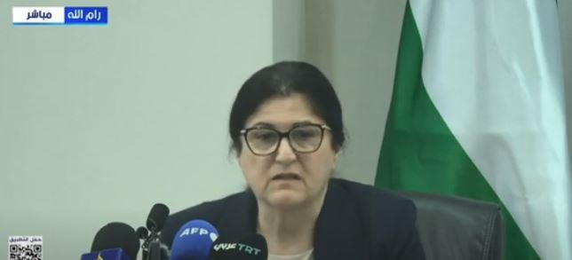 وزيرة الخارجية الفلسطينية: لا سيادة لإسرائيل على أرض دولة فلسطين