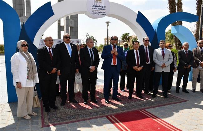 جامعات حلوان وكفر الشيخ وبني سويف تحتفل بالطلاب الجدد مع انطلاق العام الجامعي الجديد