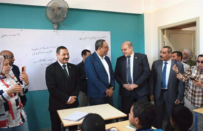 محافظ قنا يفتتح مدرسة الترامسة الإعدادية بعد إحلالها وتجديدها