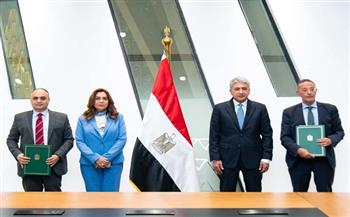 مراسم توقيع بروتوكول تعاون بين جهاز شؤون البيئة والمتحف المصري الكبير