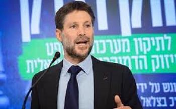 سموتريتش: الرد الوحيد على الاعتراف بالدولة الفلسطينية فرض السيادة على الضفة الغربية