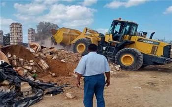 استرداد 2641 مترًا من أراضي أملاك الدولة بالإسكندرية