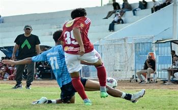 الأهلي يفوز على غزل المحلة في بطولة الجمهورية مواليد 2005