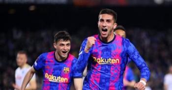 الدوري الإسباني.. برشلونة يتقدم على خيتافي بثنائية نظيفة في الشوط الأول