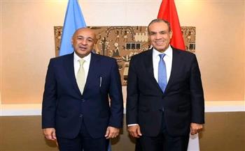 وزير الخارجية يلتقي الأمين العام لمجلس التعاون الخليجي على هامش أعمال الجمعية العامة للأمم المتحدة
