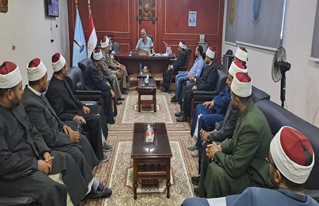 رئيس غارب يستقبل قافلة الأزهر الدعوية لنشر الفكر المستنير والمنهج الوسطى 