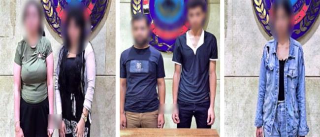 ضبط شخصان و3 سيدات لقيامهم بممارسة الأعمال المنافية للآداب في القاهرة