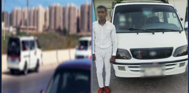 القبض على قائد ميكروباص للسير عكس الاتجاه في مينا البصل