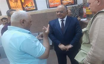 سكرتير عام محافظة الجيزة يتفقد المركز التكنولوجي بحي العمرانية 