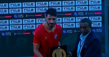 الدوري الممتاز.. محمد حمدي زكي يسجل هدف التعادل للحرس في مرمى الأهلي