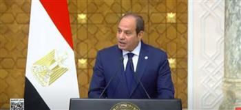 الرئيس السيسي يشيد بدعم رواندا لجهود مصر في حل أزمات حوض النيل
