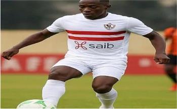 تدريبات تأهيلية لبارون أوشينج قبل مباراة الزمالك والجونة