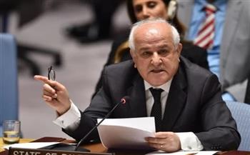 مندوب فلسطين أمام مجلس الأمن: الاعتراف بدولتنا حق وليس منة.. ونطالب بوقف المجازر في غزة