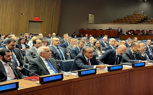 وزير الخارجية يشارك في الاجتماع الوزاري رفيع المستوى للتحالف الدولي لتنفيذ حل الدولتين