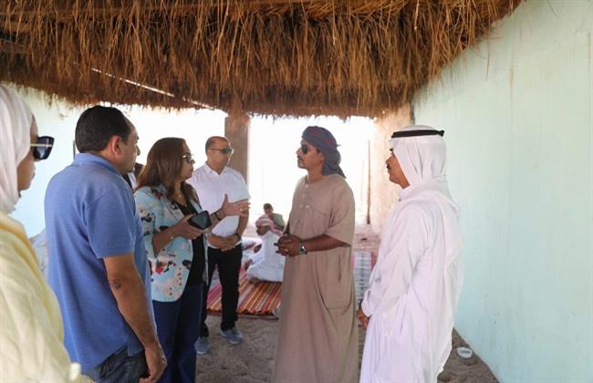 وزيرة التنمية المحلية توجه بسرعة التنسيق لبحث الحلول لمشكلات أهالي وادي مجيرح بمدينة دهب