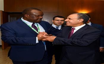وزير الخارجية يلتقي رئيس البرلمان الإفريقي