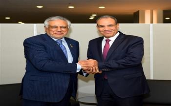 وزير الخارجية ونظيره الباكستاني يعبران عن الارتياح للتطور الملموس في العلاقات بين البلدين