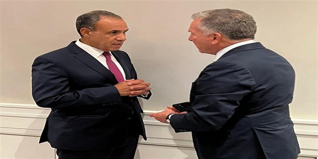 وزير الخارجية يلتقي المبعوث الأمريكي الخاص للشرق الأوسط 