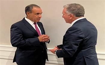 وزير الخارجية يلتقي المبعوث الأمريكي الخاص للشرق الأوسط