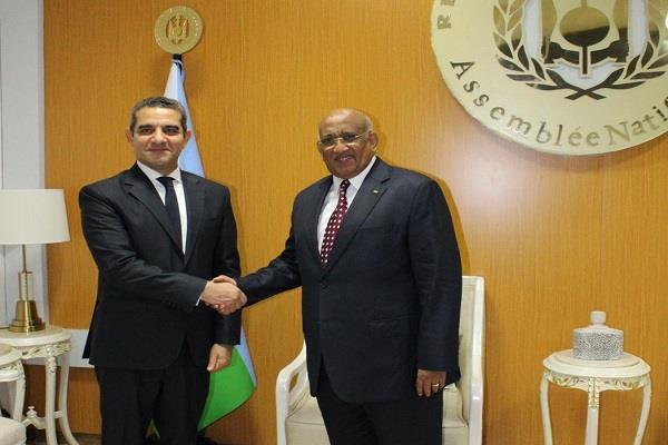 رئيس الجمعية الوطنية الجيبوتية يستقبل السفير المصري ويؤكد دعم ترشيح خالد العناني لليونسكو