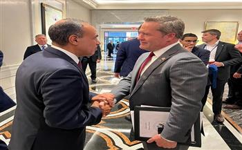 عبد العاطي يبحث مع والتز  سبل تعزيز التعاون الثنائي ودعم جهود حفظ السلم الدولي