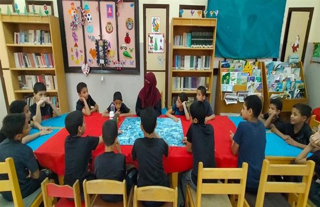 الثقافة بالجيزة تواصل برنامج علاج صعوبات القراءة لتنمية قدرات الأطفال