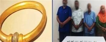 محاكمه المتهمين خلال أيام.. النيابة تنتهي من التحقيق في واقعة سرقة الإسورة الأثرية   