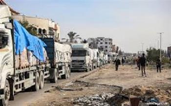  مئات الشاحنات تنطلق من مصر إلى غزة.. وتحركات مكثفة لتعويض فترة توقف المساعدات