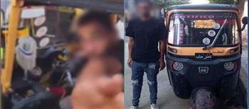 القبض علي سائق "توك توك" اصطدم بسيارة شخص وتعدى عليه في الإسكندرية