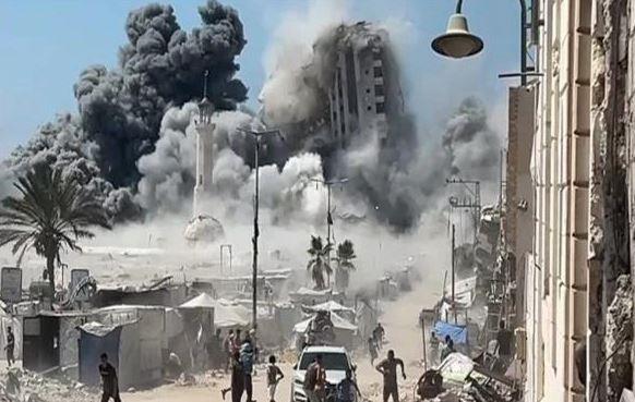جيش الاحتلال ينفذ أعنف غارات جوية على مواقع الحوثيين