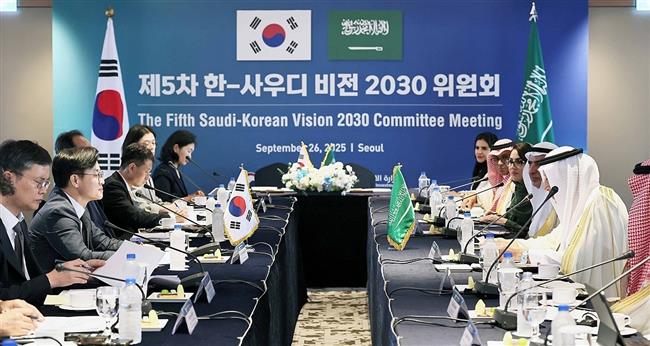 كوريا والسعودية تتفقان على توسيع التعاون في بناء السفن والمركبات والذكاء الاصطناعي