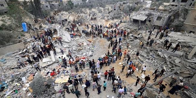 استشهاد 7 فلسطينيين إثر قصف إسرائيلي خيمة نازحين غرب "النصيرات"