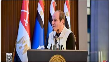 الرئيس السيسي: شباب مصر هم الأمل والزرعة التي تُبنى عليها الدولة