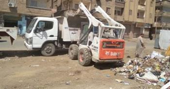 رفع 20 ألف طن مخلفات خلال أسبوع بالدقهلية