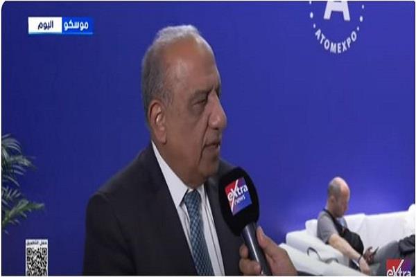 وزير الكهرباء: تدريب 1700 موظف مصري في روسيا لتشغيل مفاعل الضبعة النووي
