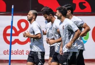 القمة 131.. الأهلي يواصل تدريباته استعدادًا للزمالك 