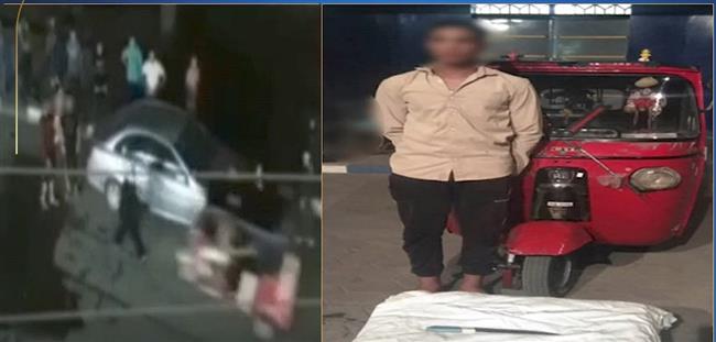 القبض على سائق توك توك اصطدم بفتاه أثناء سيرها في الطريق بالغربية 