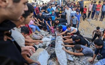 استشهاد 98 فلسطينيًا بنيران الاحتلال في غزة منذ فجر اليوم