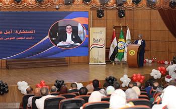 أمل عمار تشهد فعاليات احتفالية "معا .. بالوعي نحميها " بالدقهلية 