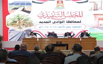 محافظ الوادي الجديد يوجه بالاستعداد للاحتفال بالعيد القومي للمحافظة