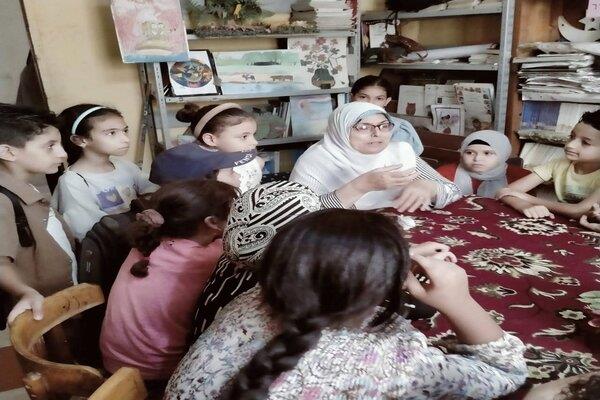 مسابقة ثقافية بمكتبة أبوقراميط بالدقهلية