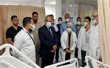 محافظ المنيا يكلف نائبه والسكرتير العام بمتابعة حالة مصابي حادث انقلاب أتوبيس بسمالوط