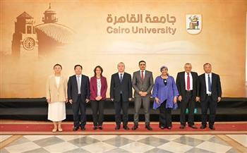 جامعة القاهرة تستقبل وفدًا من جامعة "نورث ويست" الصينية