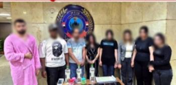 مداهمة نادى صحي "غير مرخص" لممارسة الأعمال المنافية للآداب في التجمع الخامس 