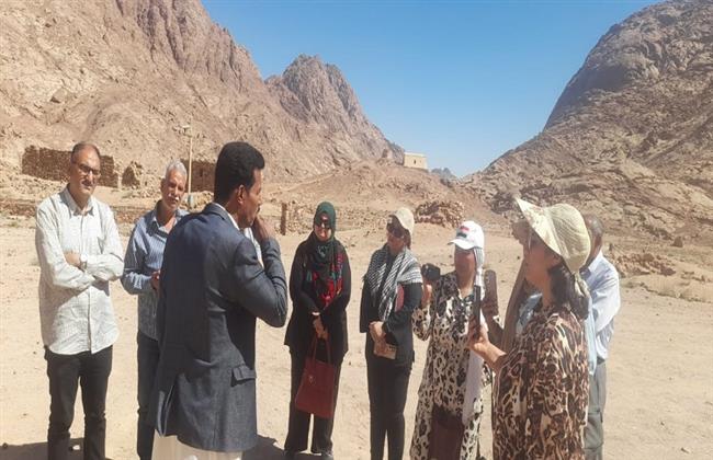 بلقاءات تثقيفية وجولات ميدانية.. بعثة قصور الثقافة تواصل توثيق التراث غير المادي بجنوب سيناء