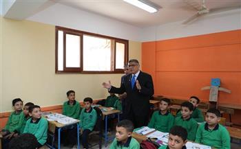 محافظ الجيزة يشدد على مراجعة وسائل الحماية المدنية داخل المدارس