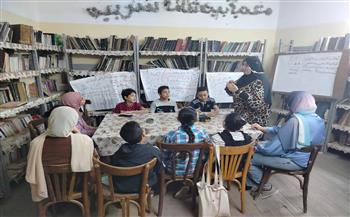 محاضرة عن الزيادة السكانية بمكتبة كفر الترعة الجديد بثقافة الدقهلية 