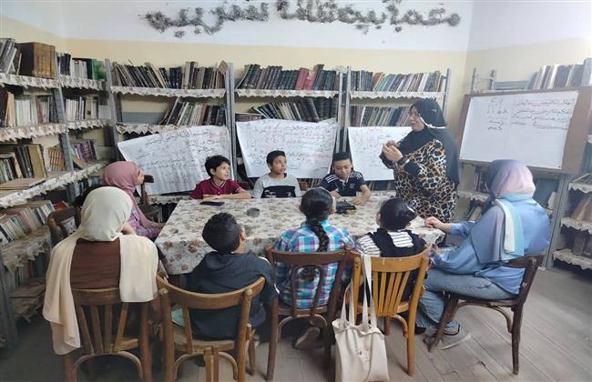 محاضرة عن الزيادة السكانية بمكتبة كفر الترعة الجديد بثقافة الدقهلية 