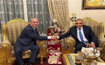 وزير‎ الخارجية ونائب الرئيس الفلسطيني يؤكدان ضرورة الضغط على إسرائيل لقبول مقترح وقف إطلاق النار بغزة