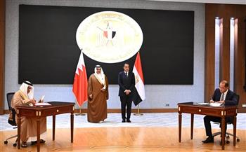رئيس الوزراء وولي عهد البحريني يشهدان توقيع 8 وثائق في مجالات تخدم تعزيز التعاون الثنائي